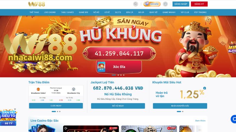 Yếu tố làm nên thương hiệu của nhà cái Wi88