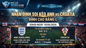 Nhận Định Soi Kèo Anh vs Croatia 03h00 ngày 18/06/2026: Đỉnh Cao Bảng L