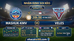 Nhận định soi kèo Mashuk-KMV vs Veles 20h 00 ngày 07/06/2026 – Second League A - Division A Gold
