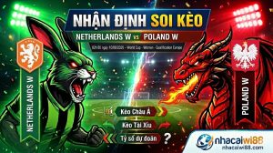 Nhận định soi kèo Netherlands W vs Poland W 02h 00 ngày 10/06/2026 – World Cup - Women - Qualification Europe